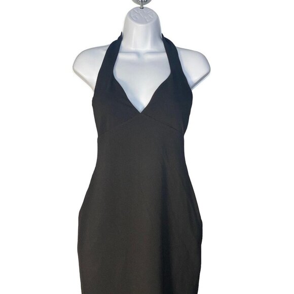 Nookie Womens Medea Midi Black‎ Halter Neck NON1708 Size Medium NWT - Picture 3 of 9